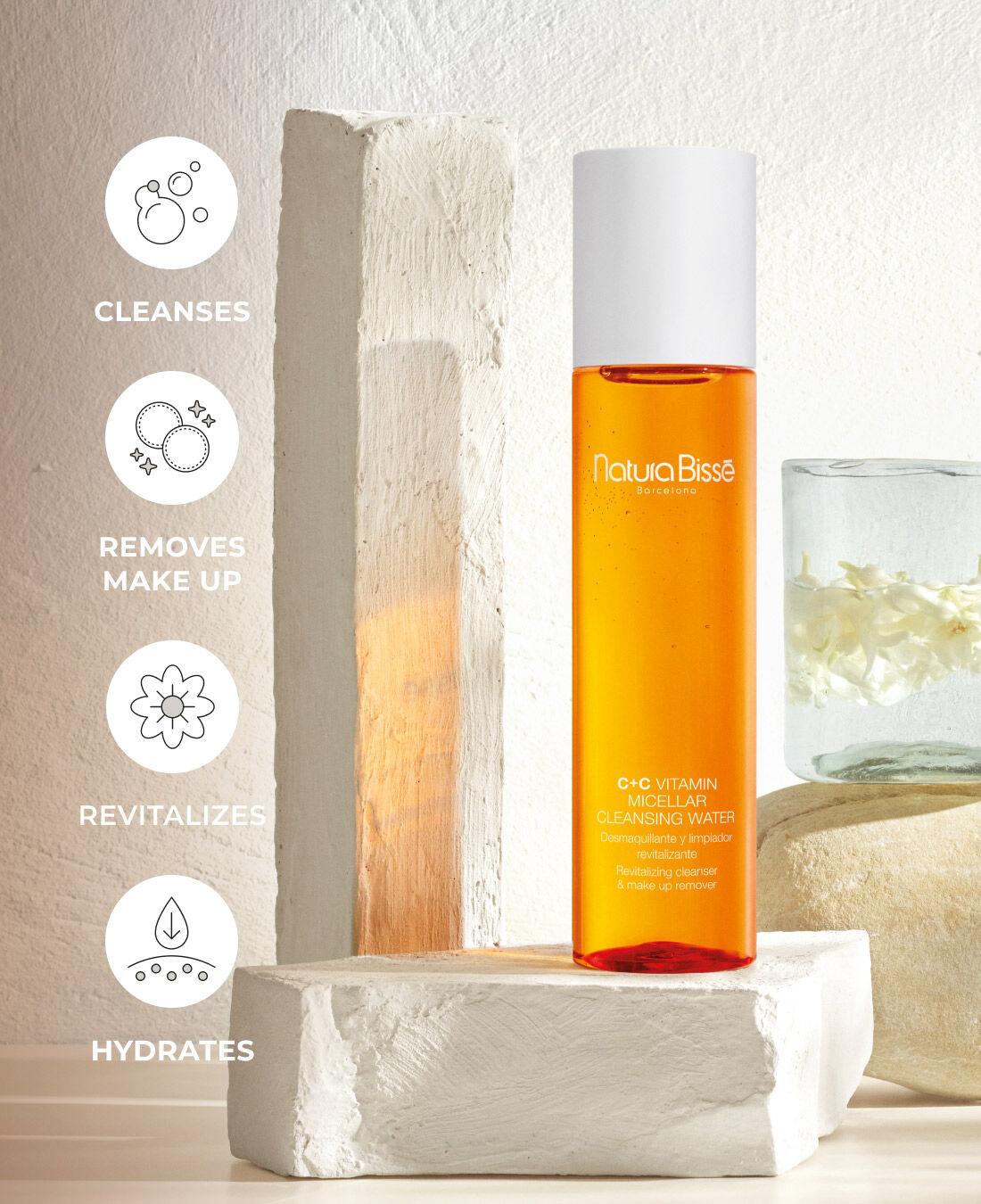 C+C Vitamin Micellar Cleansing Water | Natura Bissé