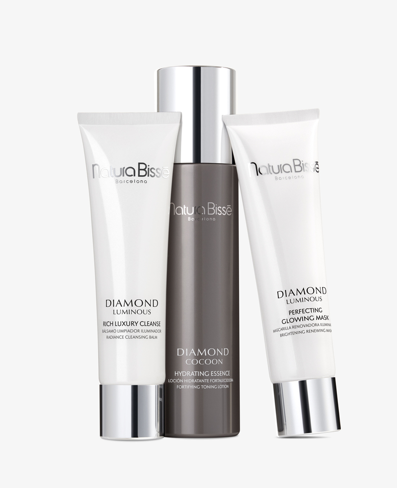 set diamond cleanse & glow