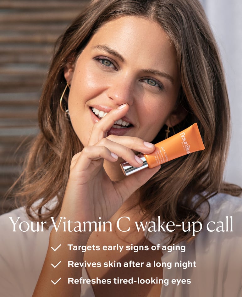 Don&rsquo;t forget the upper eyelid &mdash; applying the formula here enhances a well-rested look.