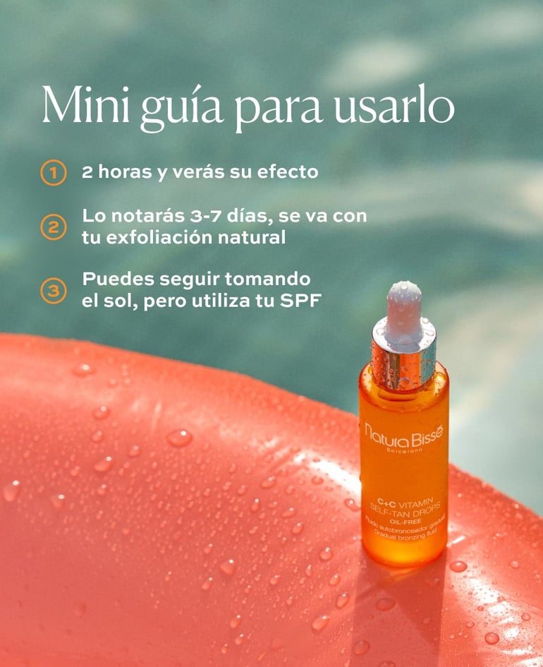 Piel bronceada todo el año  ✓ Adaptable a tu tono de piel ✓ Con vitamina C ✓ Oil-free = cero extra de brillos
