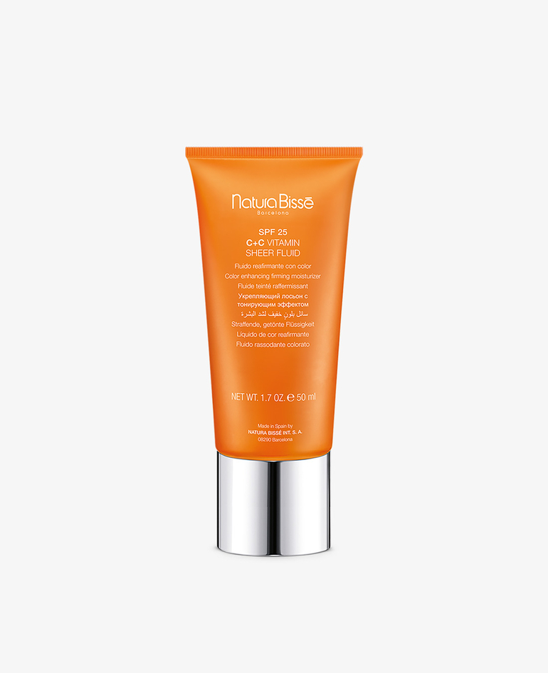 c+c vitamin sheer fluid spf 25 - Cremas con color Protección solar - Natura Bissé