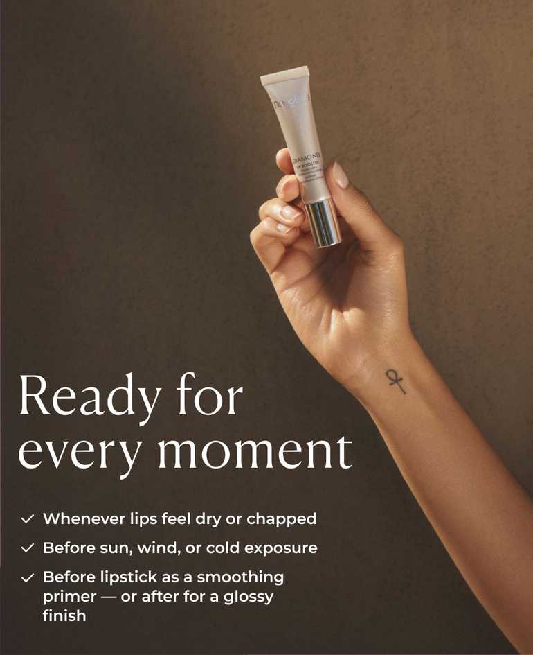 THE 5-STAR CARE YOUR LIPS DESERVE + Deep hydration + Instant volume + Glossy finish