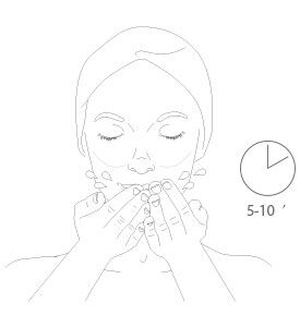 stabilizing cleansing mask - step 4 - Getting the best of it