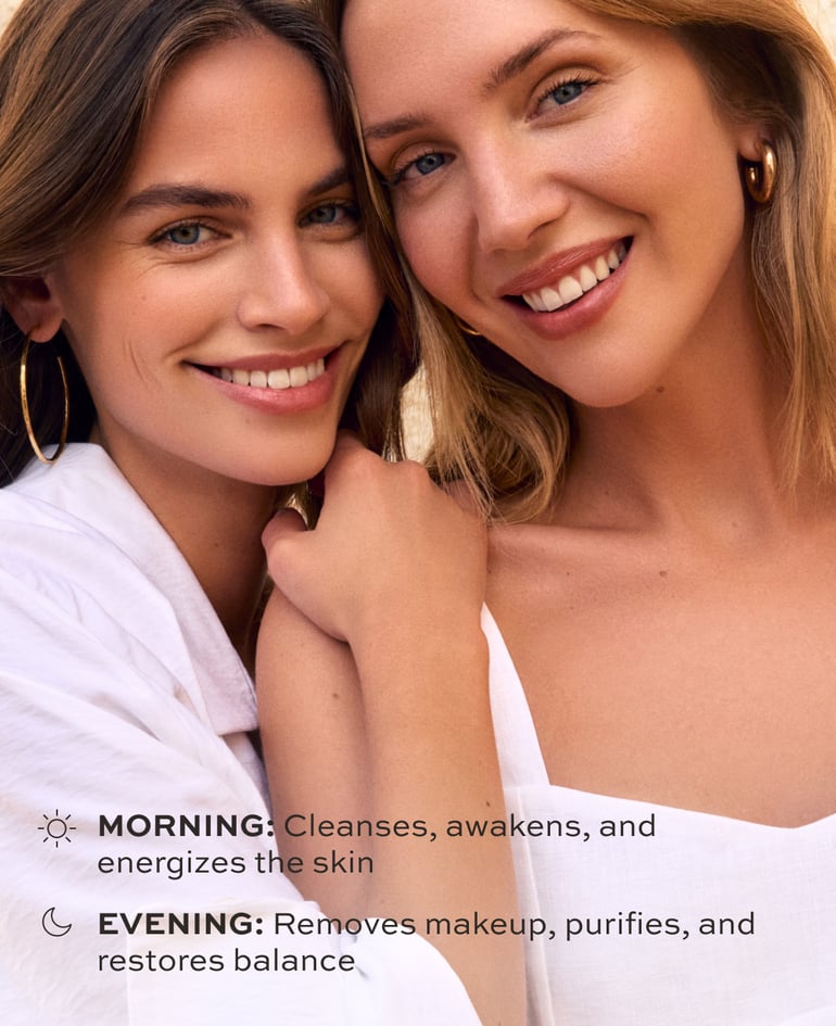 THE FRESH START YOUR SKIN CRAVES ✓ Effectively removes makeup from face, eyes, and lips ✓ The ideal first step in your double-cleansing routine ✓ Suitable for all skin types &mdash; leaves skin feeling fresh and comfortable