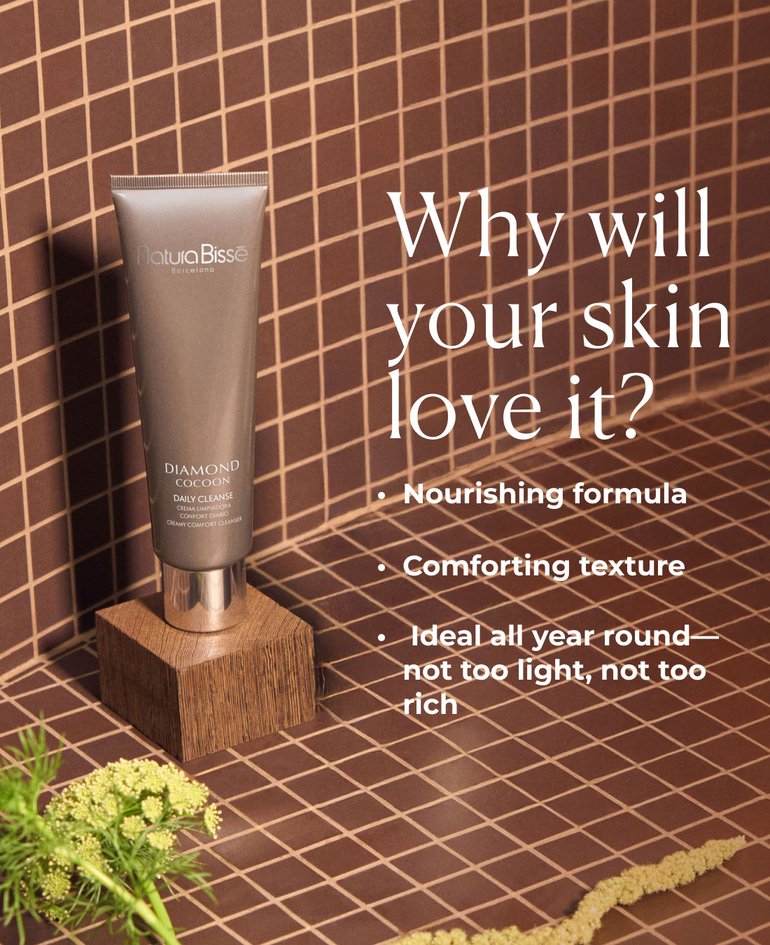 Why will your skin love it? · Nourishing formula · Comforting texture · Ideal all year round—not too light, not too rich