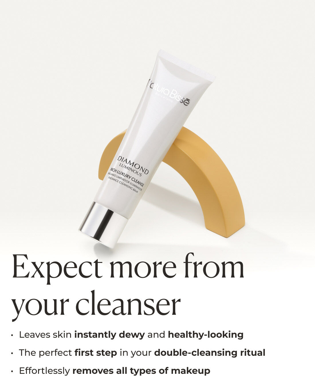 ナチュラルビセ　ダイヤモンド ホワイト リッチ　ラグジュアリー　クレンザー　45 Diamond Luminous Rich Luxury Cleanse - Diamond Luminous Collection