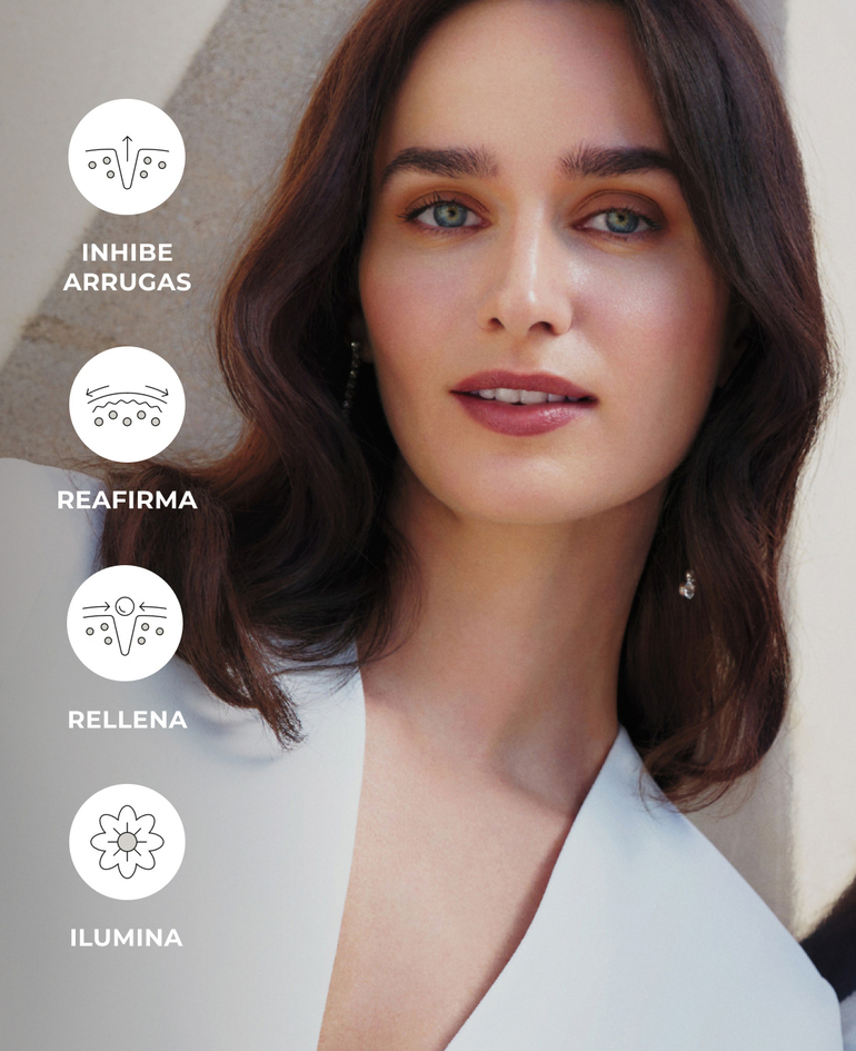 INHIBE ARRUGAS REAFIRMA RELLENA ILUMINA