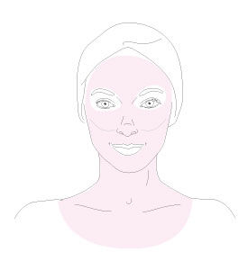 diamond ice-lift mask - step 1 - Getting the best of it