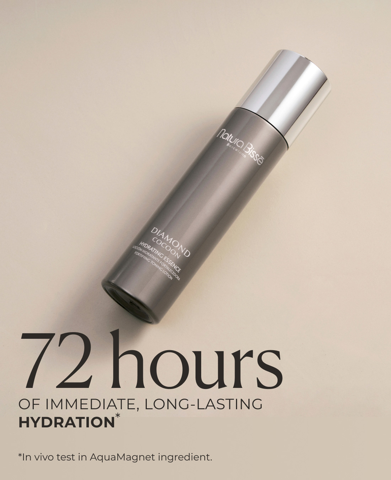 72 hours of inmmediate, long-lasting hydration*  *In vivo test in AquaMagnet ingredient.