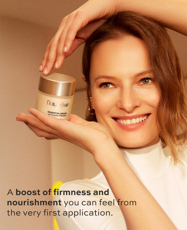 A boost of firmness and nourishment you can feel from the very first application.