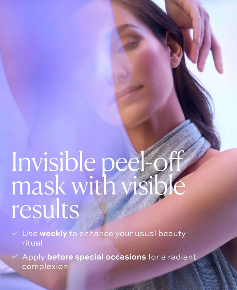 97% feel their skin is tighter, lifted, and more radiant*  *Self-assessment of 31 women that applied the product twice a week for 15 days.