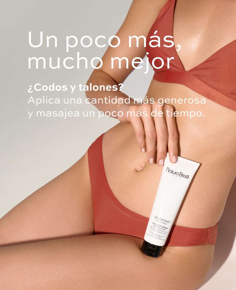 UN POCO M&Aacute;S, MUCHO MEJOR &iquest;Codos y talones? Aplica una cantidad m&aacute;s generosa y masajea un poco m&aacute;s de tiempo.
