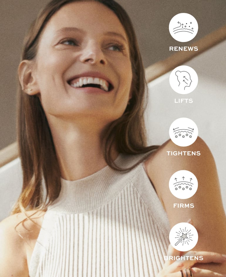 Renews, Lifts, Tightens, Firms, Brightens