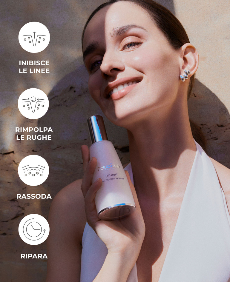 INIBISCE LE LINEE RIMPOLPA LE RUGHE RASSODA RIPARA