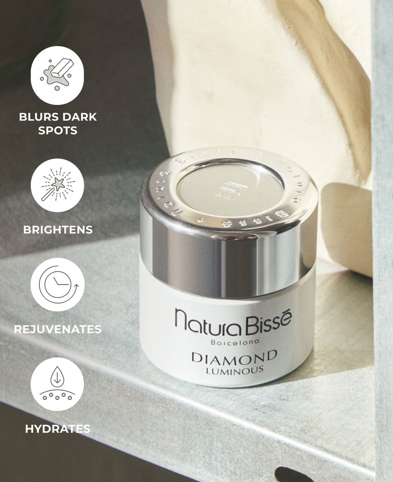 Blurs dark spots, brightens. rejuvenates, hydrates