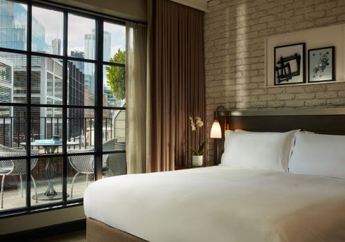 Mondrian Hotel in Shoreditch London