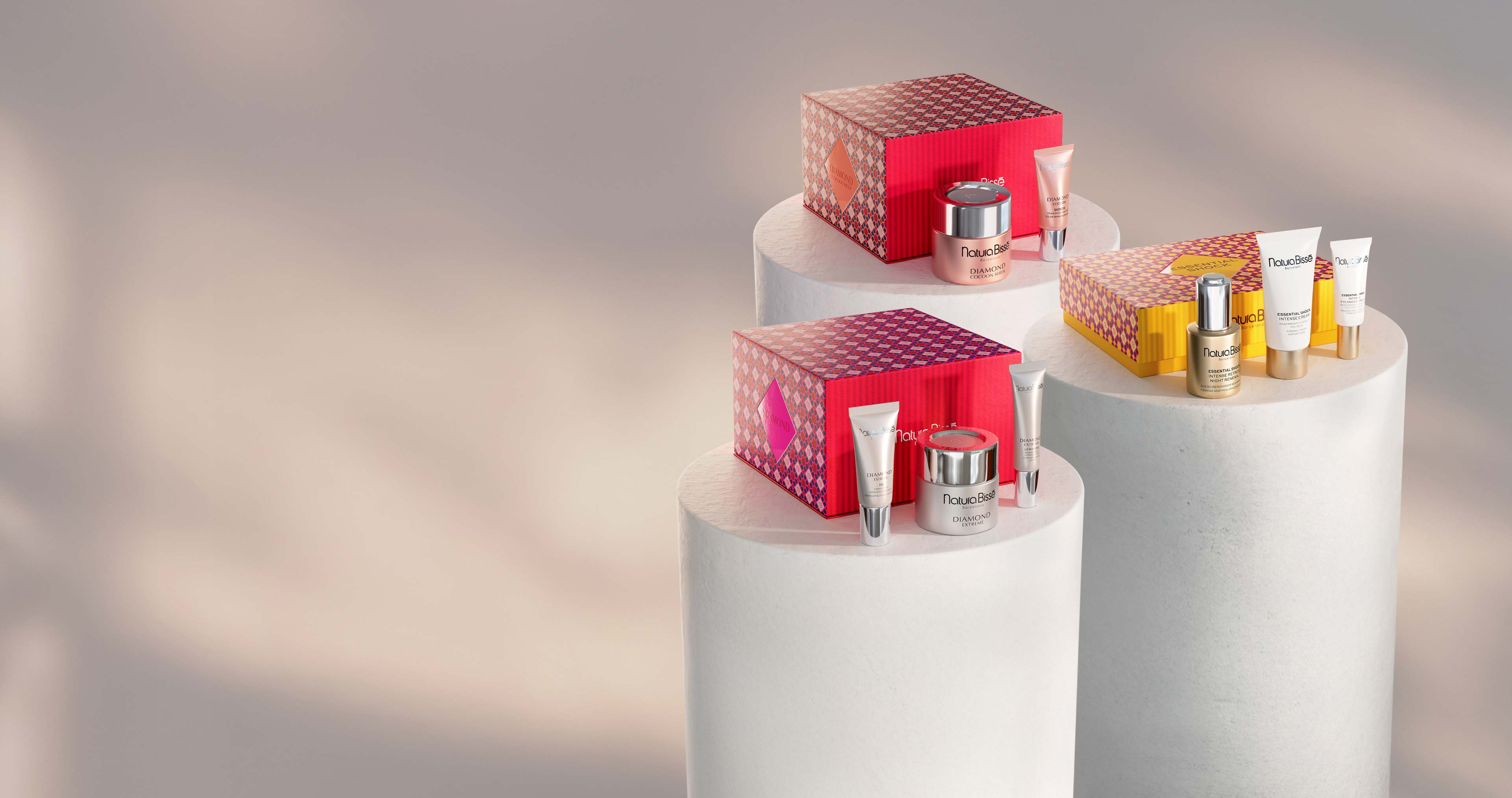 Natura Bissé limited-edition Christmas sets.